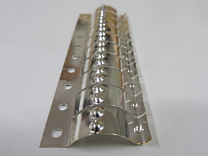 接点製作後、全体銀メッキ施工